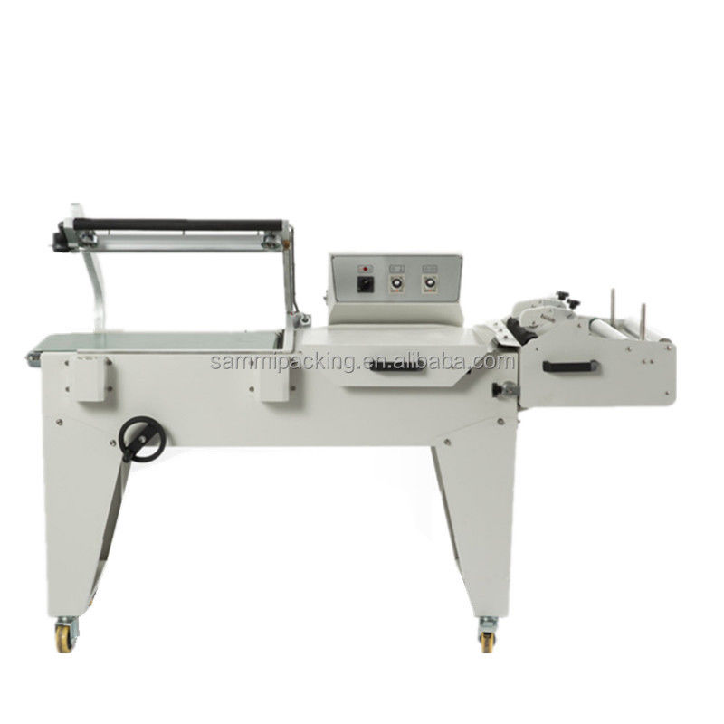 Nieuw ontwerp 2 in 1 L bar sealer L-type afdichtingsmachine en BS-A450 thermisch krimpbare tunnelverpakkingsmachine