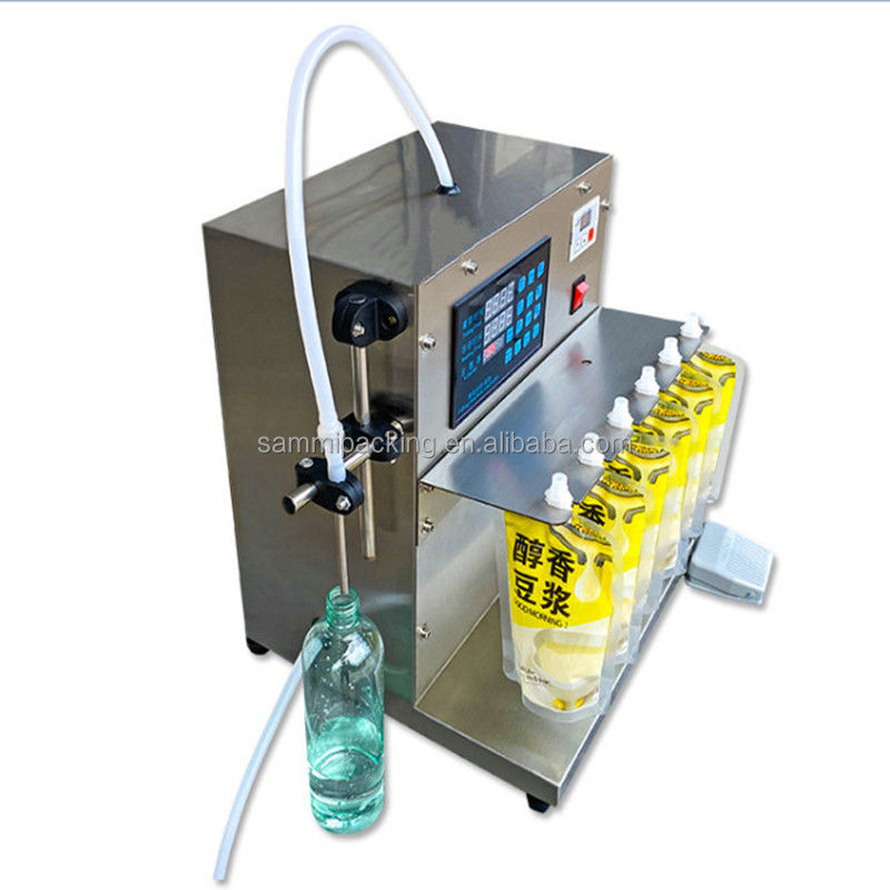 Verpakkingsmachine voor vloeistofvulling met spoelzak van 2000 ml