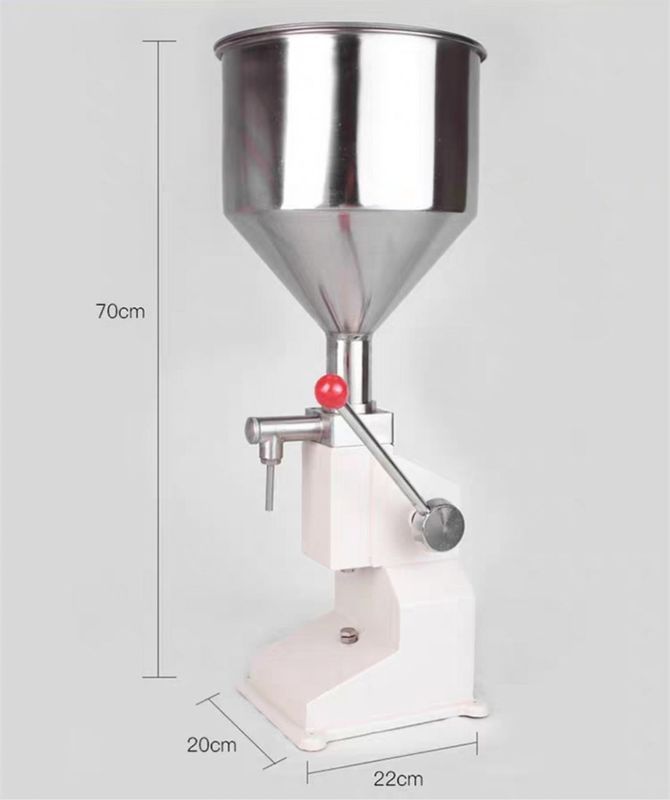 A03 Handmatige Jam Cream Paste Juice Flesvulmachine Tandpasta Lotion Honing Olie Vloeibare vulmachine