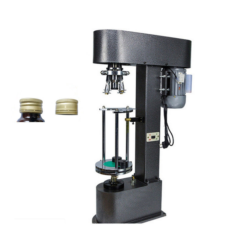 Hoge precisie semi-automatische Ropp Capping Machine voor wijn Whisky flessen Aluminium deksel