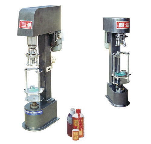 Hoge precisie semi-automatische Ropp Capping Machine voor wijn Whisky flessen Aluminium deksel