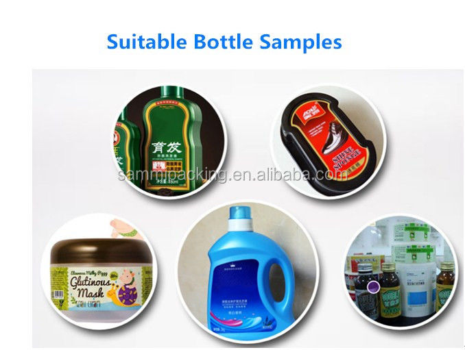 Automatische Desktop Flat Surface Box Bottle Cap Self Adhesive Sticker Labeling Machine Applicator