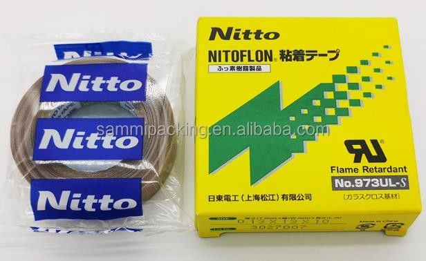 Nitto 973UL Nitto 903 PTFE glasvezel tape Film tape voor afdichting Nitto tape 0,13 mm × 13 mm × 10 m 973UL-S