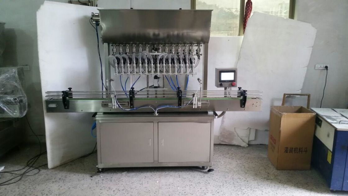 Professionele Shampoo Lotion Automatische flessen vulmachine U-vorm Cosmetische vloeibare zeep vulmachine