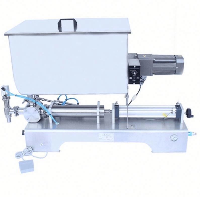 Vloeibare pasta vulmachine met mixer U-type hopper