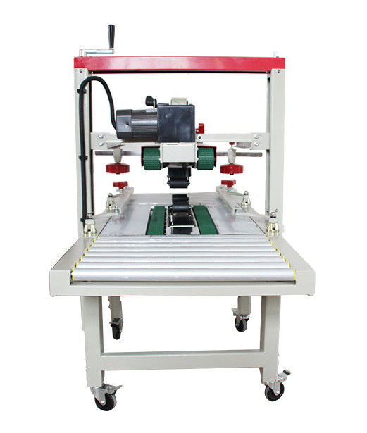 Fxj-6050 half-automatische tape karton doos afdichter doos hoes afdichter taping afdichting machine