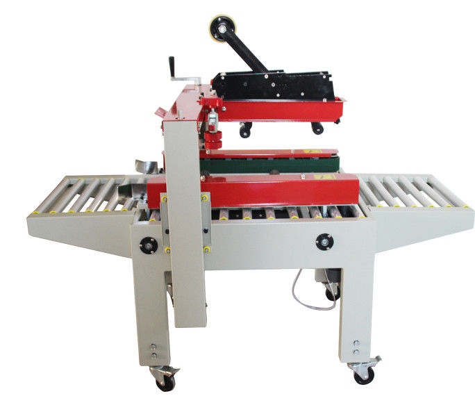 Fxj-6050 half-automatische tape karton doos afdichter doos hoes afdichter taping afdichting machine
