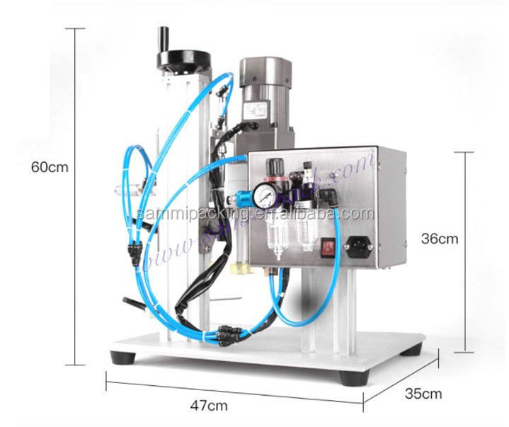 Nieuw product Semi-automatische spuitkappenkappenmachine voor alle soorten kappen