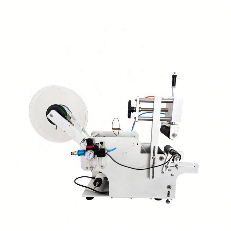 Bottel label applicator Pneumatisch type