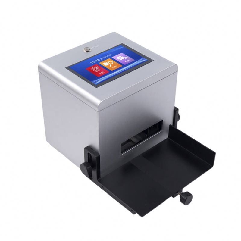 Static Date Code Inkjet Printer Machine Intelligent met 5 inch kleuren scherm