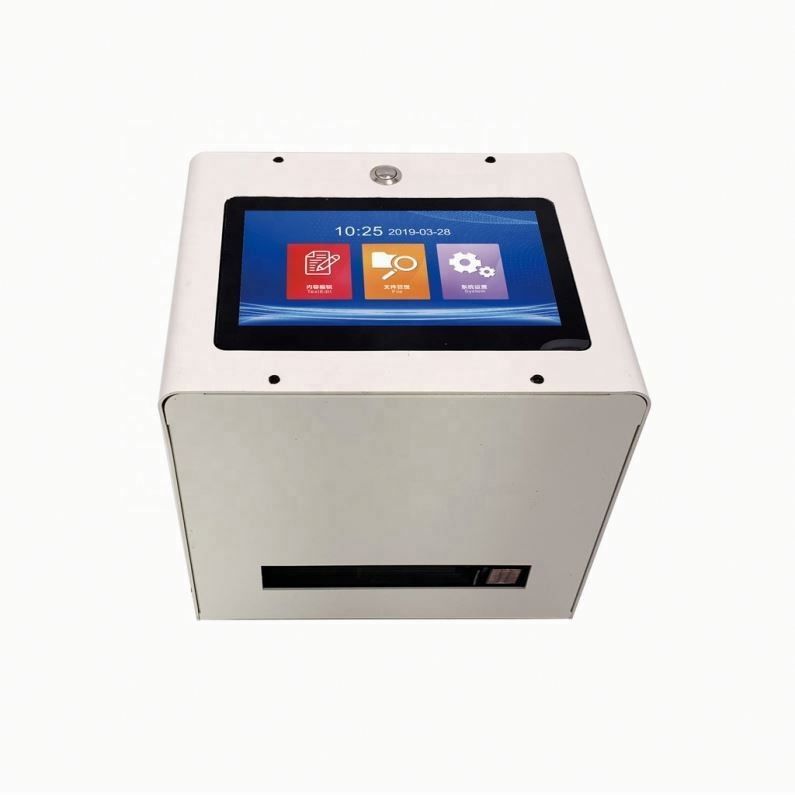 Plastic Bag Bottle Desktop Static Manual Mfg Exp Digitale Bar QR Datum Code Inkjet Printer Vervaldatum Batch Coder