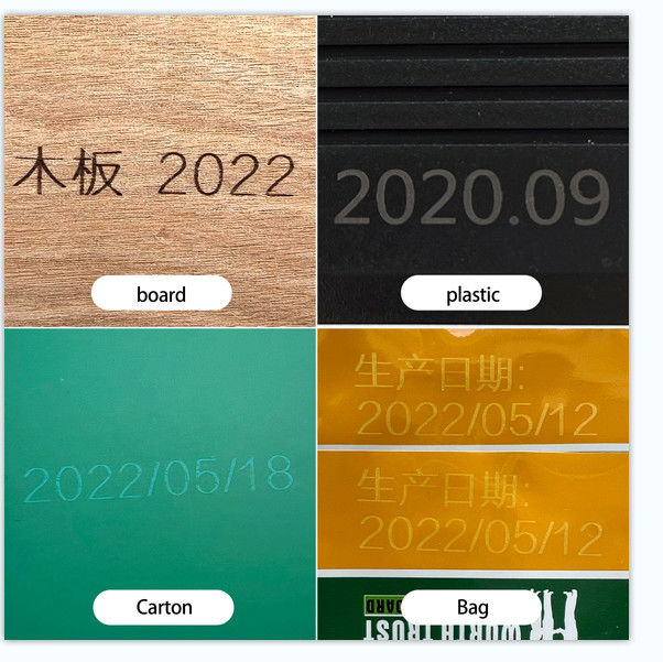 220V 50HZ Handheld Laser Marking Machine Voor Vervaldatum Batch Code QR Code