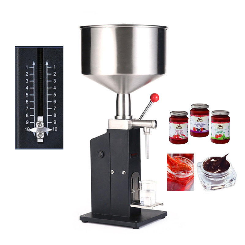 A-03 semi-automatische handmatige pasta kleine dosis vulmachine / vulmiddel voor crème & shampoo & cosmetica