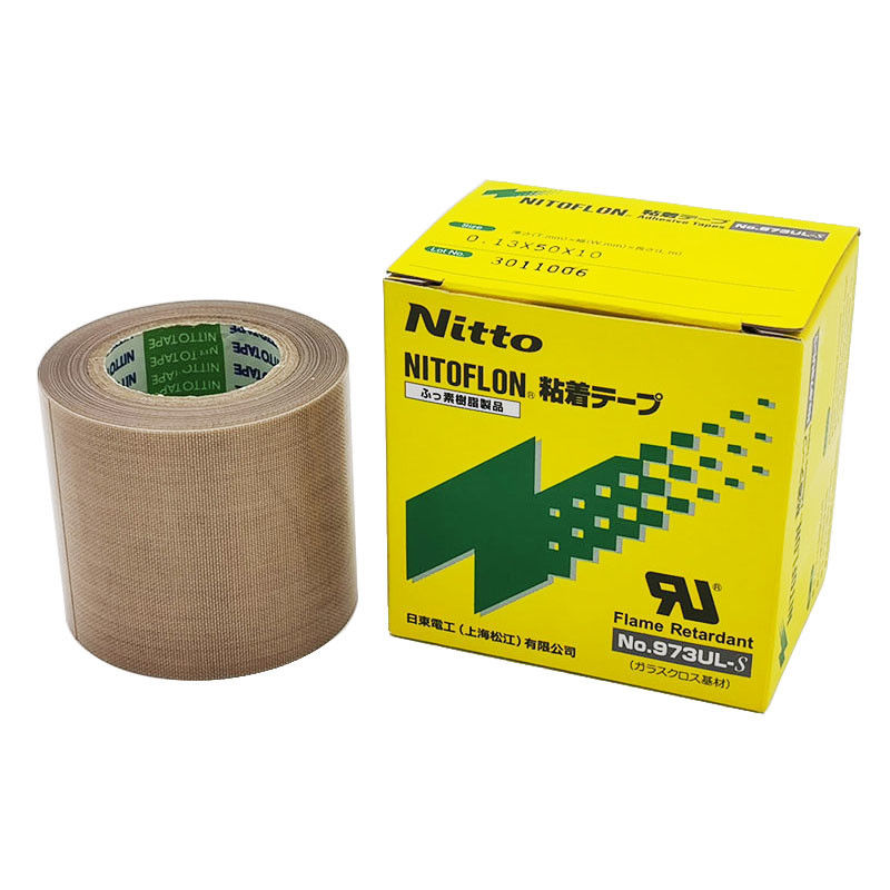 Originele Nitto Denko PTFE-tape Warmtebestendige tape voor elektrische isolatie PTFE-lijmband 973UL-S