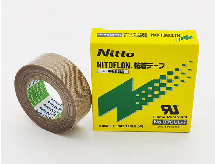 Originele Nitto Denko PTFE-tape Warmtebestendige tape voor elektrische isolatie PTFE-lijmband 973UL-S