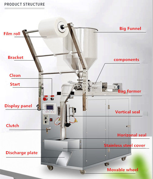 Automatisch Plastic 90 Drinking Pure Sachet Water Filling Making Packaging Machine Tomato Paste Filling Sealing Packaging