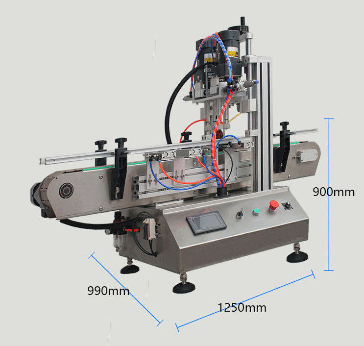Plastic Trigger Automatic Bottle Capping Machine Tabletop Type Voor spuitkappen