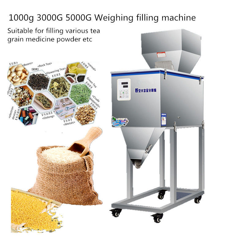 1500g Multifunktioneel Gewichtsfilter voor granulaten Tegenoten Koffiebonen Poederverpakkingsmachine Automatisch vullen