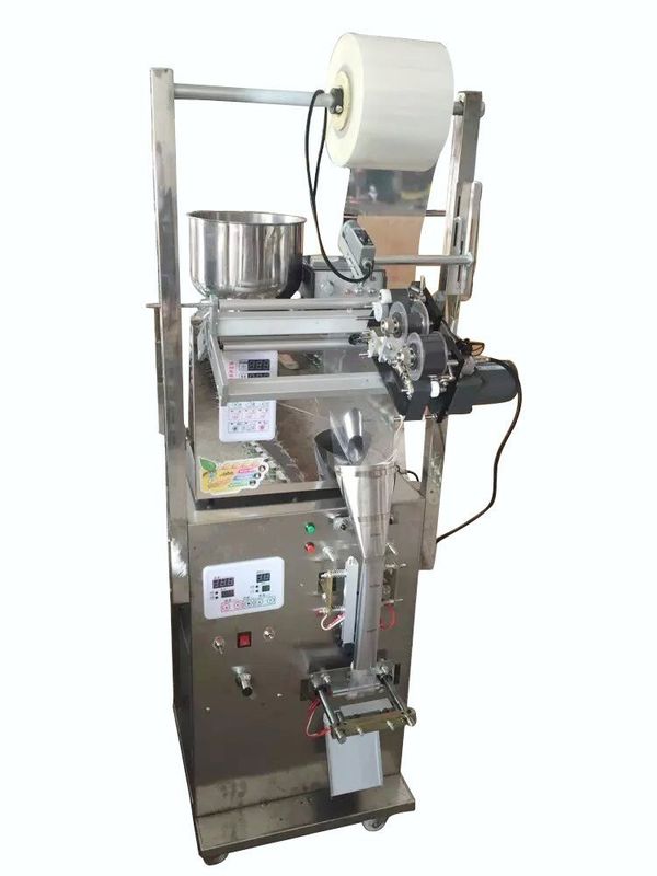 Kleine plastic nylon filter papier theezak verpakkingsmachine elektrisch aangedreven type