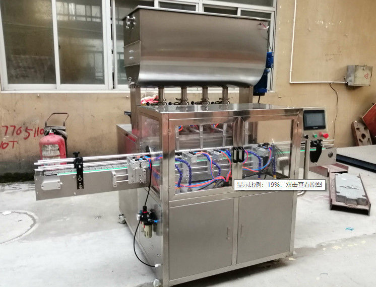 Automatische productielijn voor vloeibare vullen van crèmepasta's