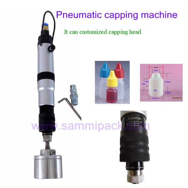 Draagbare pneumatische dopmachine voor schroefdoppen geschikt voor verschillende dopgroottes