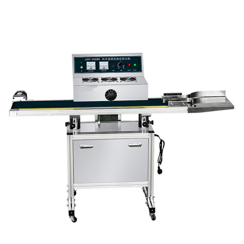 Automatische fles Aluminiumfolie Inductieverzegelmachine vloertype Luchtkoeling