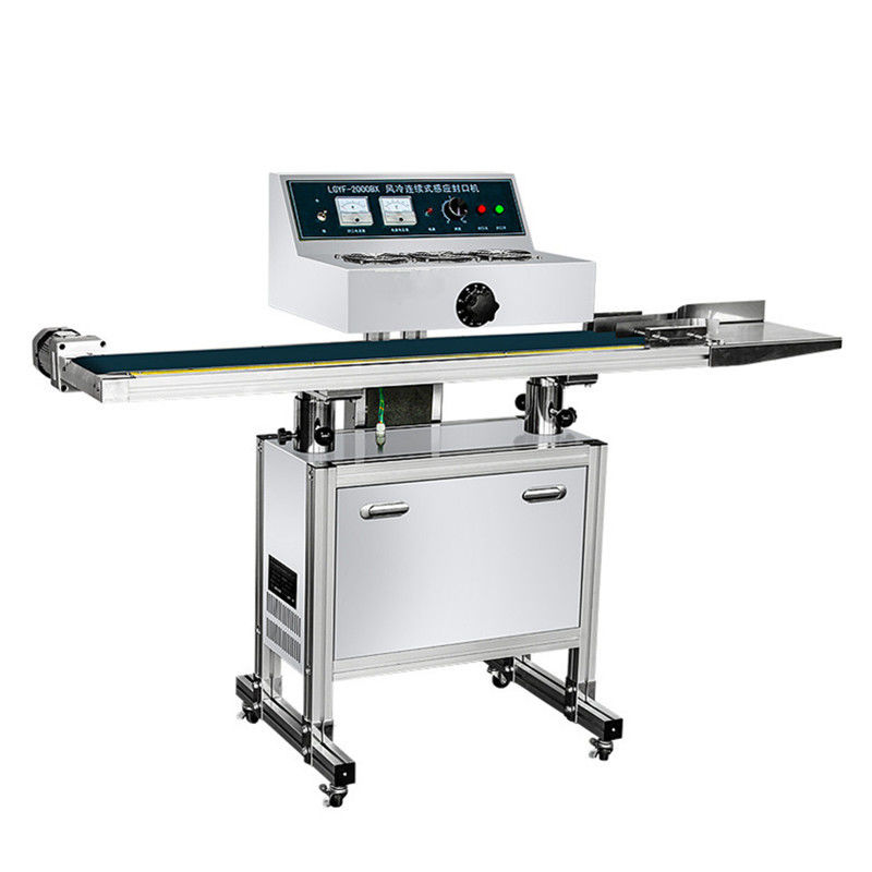 Automatische fles Aluminiumfolie Inductieverzegelmachine vloertype Luchtkoeling