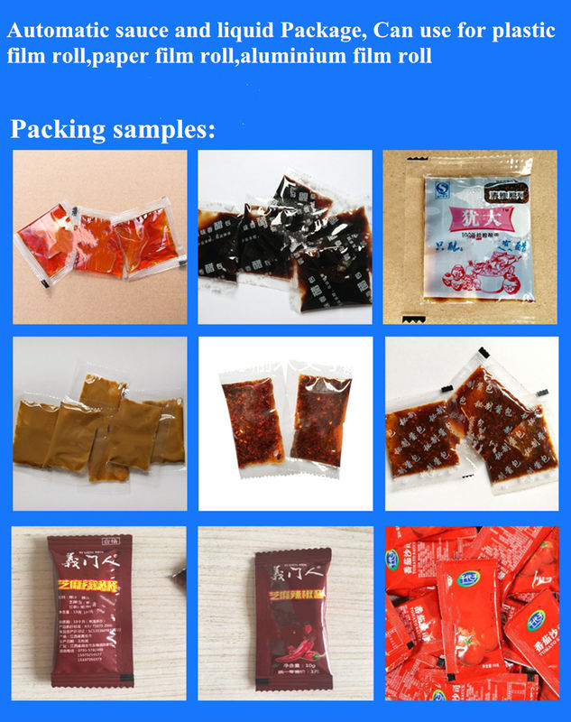 Kleine Automatische Doypack Bag Stand Up Pouch Verpakking Zeep Wasmiddel Olie Sap Juice Ketchup Pastesous Vullende Vloeistof Verpakking