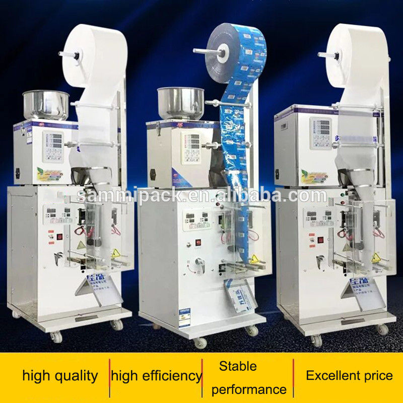 Multi Function Granule Spice Sugar Tea Bag Verticale Verpakkingsvorm Vull Sigelmachine