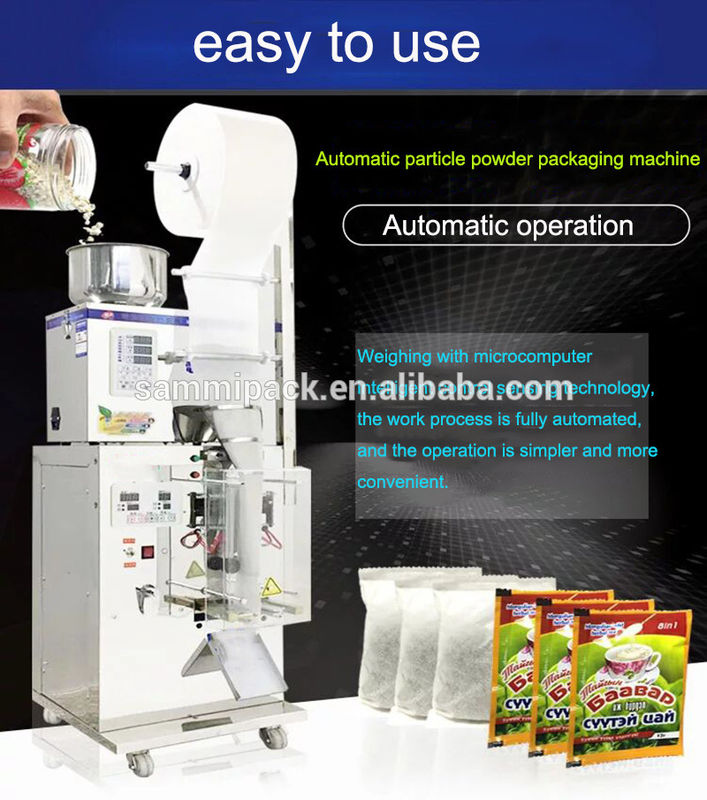 Multi Function Granule Spice Sugar Tea Bag Verticale Verpakkingsvorm Vull Sigelmachine