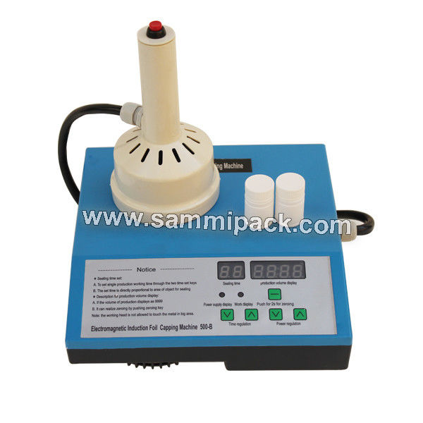 Draagbare Inductie Cap Sealer Aluminium Foil Sealing Machine 20-85mm 34*29*15mm Grootte