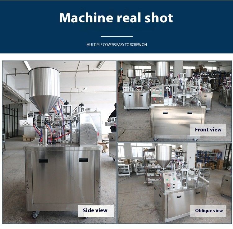 Automatische Plastic Tube Filling Sealing Machine Voor Cosmetische Crème gezichtscrème zalf buis