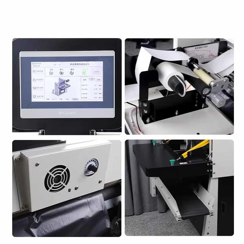 Volledig automatische milieuvriendelijke koerierverpakkingsmachine Multi Function Mailer Bag Machine PLC-motor