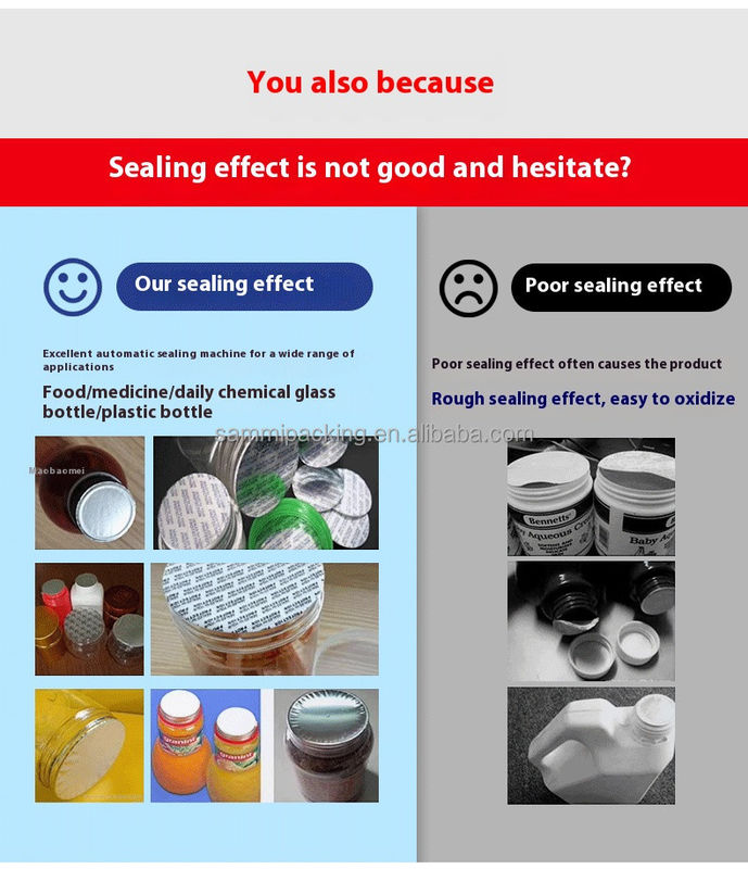 Automatische vloertype Continuous Induction Sealing Machine Induction Heat Sealer Voor kleine plastic flessen