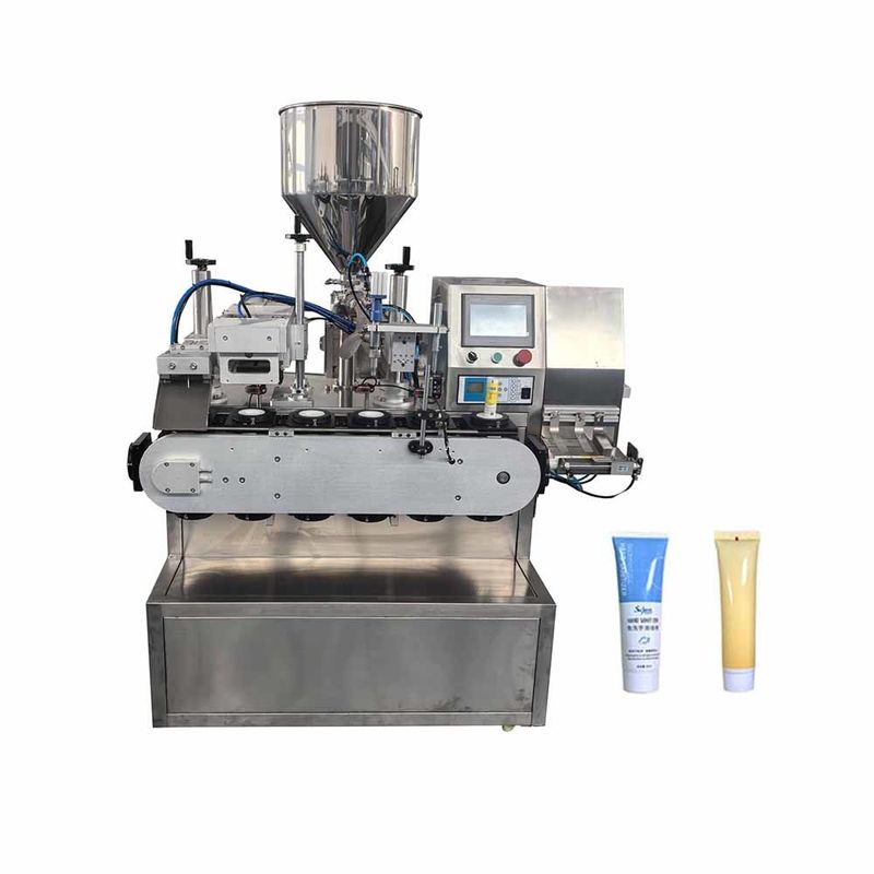 Plastic Tube Sealing Machine Shampoo Filler Machinery Tandpasta Handcreme Filling Sealing Machines Prijs te koop