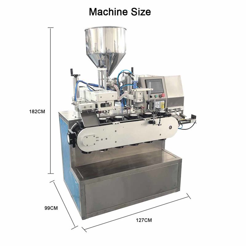 Plastic Tube Sealing Machine Shampoo Filler Machinery Tandpasta Handcreme Filling Sealing Machines Prijs te koop