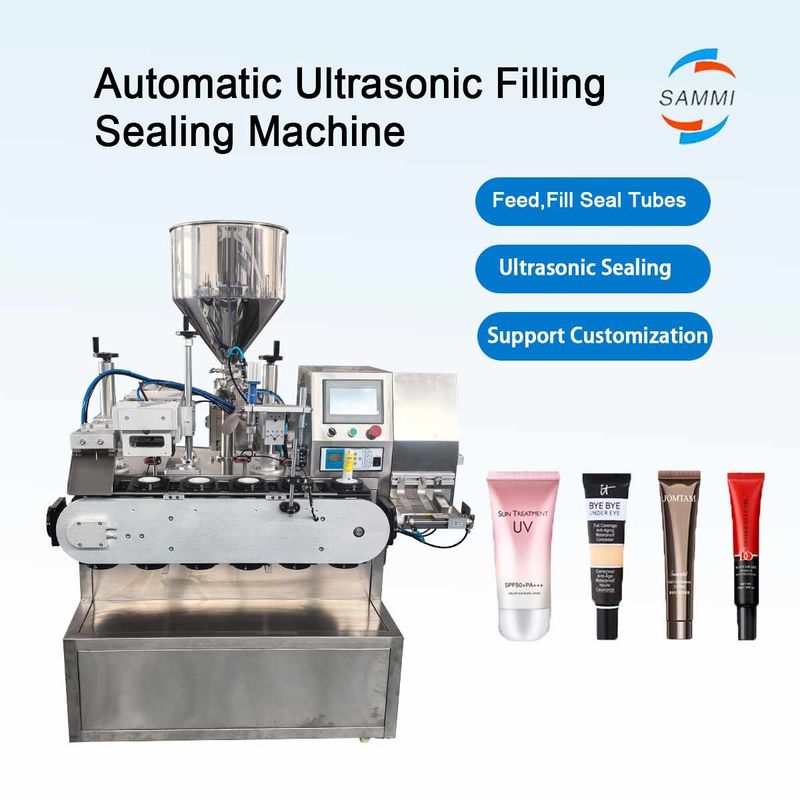 Plastic Tube Sealing Machine Shampoo Filler Machinery Tandpasta Handcreme Filling Sealing Machines Prijs te koop