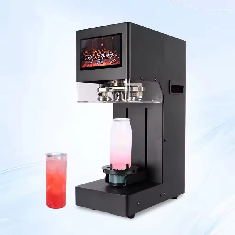 Meest Populaire PET Fles en Blik Afsluitmachine Met CE Enkele Verpakkingsgrootte