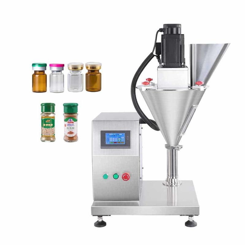 SM-50S Half-automatische Desktop Milk Powder Filler Elektrische poeder auger vulmachine met 2-500G capaciteit
