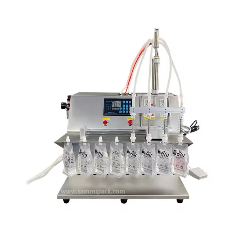 High Speed Automatic Syrup Bag Filling Machine Honey Spout Pouch Packing Machine Liquid Filling en Capping Machine