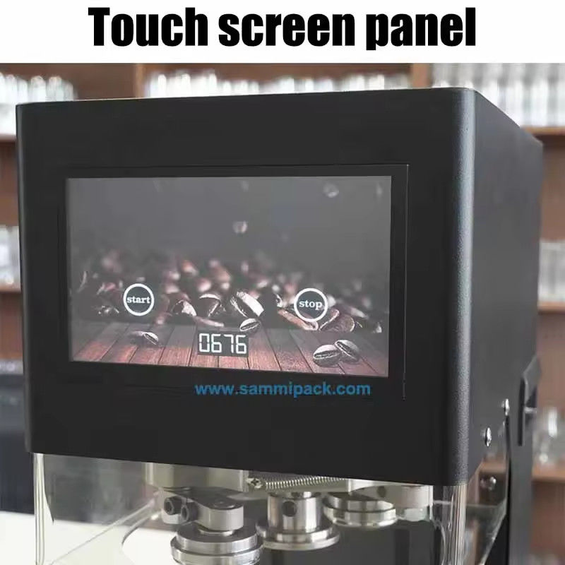 Touchscreen Intelligente Blikverzegelmachine Metaal Plastic Frisdrank Tonijn Drank Blikverzegelaar Bliksluitmachine