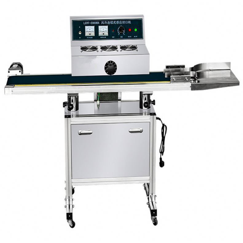 Automatische inductieverzegelmachine met vervoerband (20-120 mm) (automatische aluminiumfolieverzegelmachine, automatische inductieverzegelmachine)