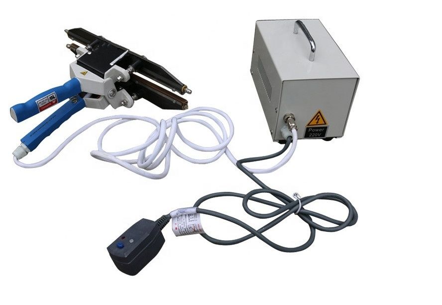 Nieuwste verzegelmachine Plastic-film draagbare FKR-400A hand-clamp type polyethyleen zak verzegelaar