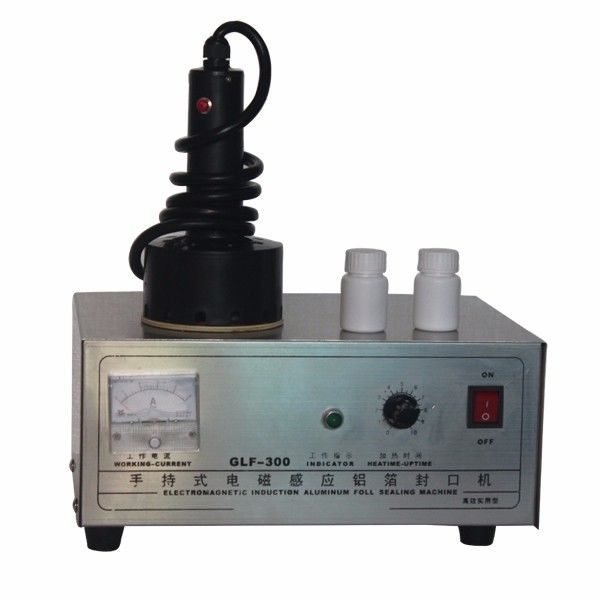 Nieuw Type GLF-300 Inductie Aluminiumfolie Sealmachine, Plastic Schroefdraad Sealer, Draagbare Ronde Flessendeksel Sealer