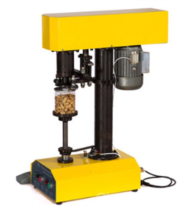 Hete verkopen TDFJ-160 Voedselblikken Plastic Pot Container Aluminium Bierblik Deksel Blik Sluitmachine