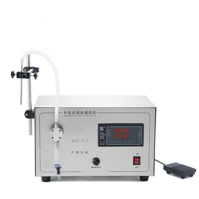 Elektrische vloeistofvulmachine met hoge precisie, dubbele pomp, vloeistofvulmachine GLF-1-1