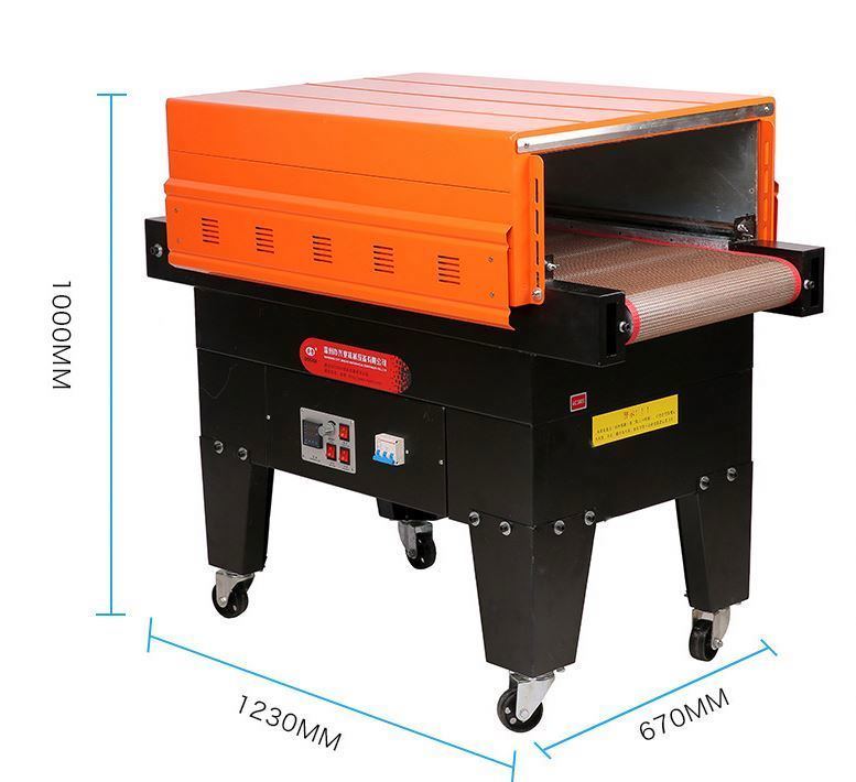 Hot Sale BS-4535 Jet Krimpkous Verpakkingsmachine Grote Tunnel Krimp Plastic PVC Folie Krimpverpakkingsmachine