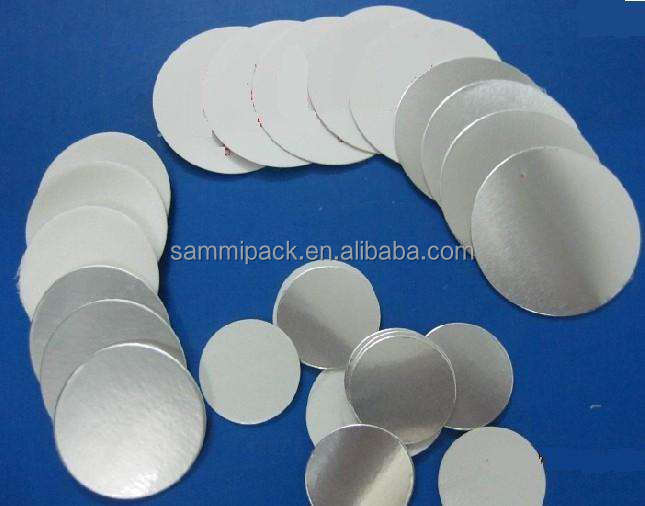 Glazen inductie aluminiumfolie zegel liner, PET 70mm, aluminiumfolie waspapier plastic film