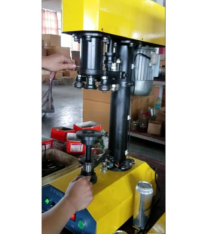 100% Garantie Tdfj-160 Pet Flessen Sluitmachine / Inblikmachine / Bliksluitmachine voor Blikken