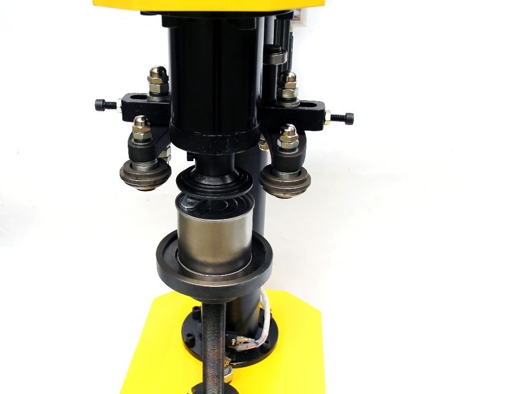 100% Garantie Tdfj-160 Pet Flessen Sluitmachine / Inblikmachine / Bliksluitmachine voor Blikken